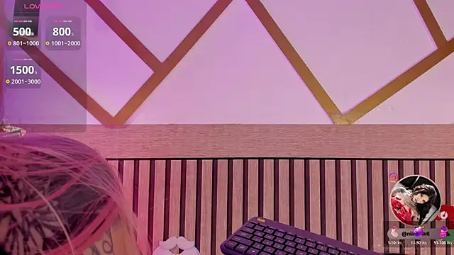 Snapshot of NinaInk chatting on 19, 12, 2025 NinaInk online show from 19, 12, 2025