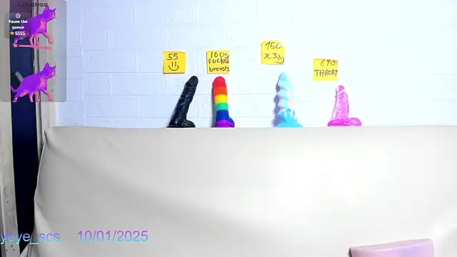 Snapshot of Yeye_scs chatting on 10, 1, 2025 Yeye scs online show from 10, 1, 2025