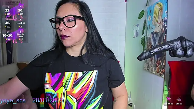 Snapshot of Yeye_scs chatting on 28, 1, 2025 Yeye scs online show from 28, 1, 2025