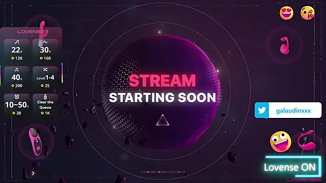 galaudin 3x  online show from 28, 10, 2025