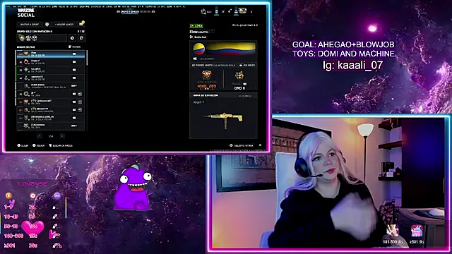 Irinaa Scarlett online show from 14, 6, 2026