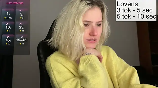 Sexy Sweets online show from 4, 12, 2025