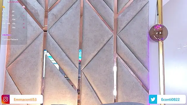 Snapshot of Emma-Conti chatting on 29, 1, 2025 Emma-Conti online show from 29, 1, 2025