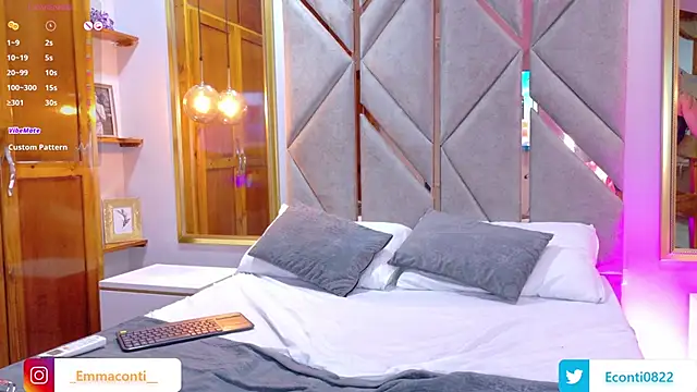 Snapshot of Emma-Conti chatting on 15, 3, 2025 Emma-Conti online show from 15, 3, 2025