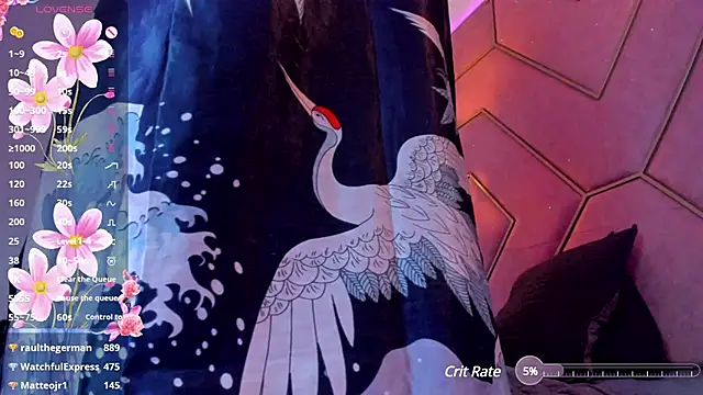 Yuri Stars online show from 8, 1, 2025