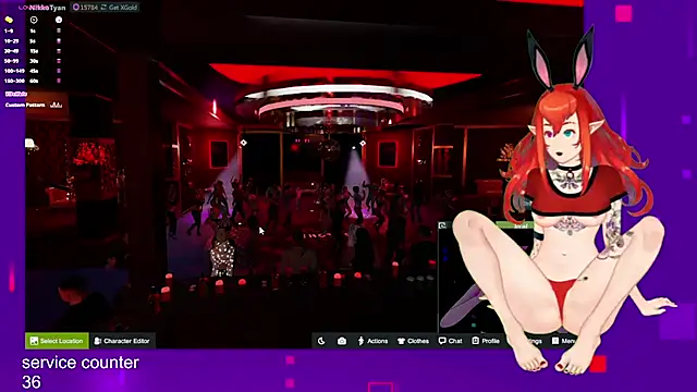 Snapshot of NikkoTyan chatting on 25, 10, 2025 NikkoTyan online show from 25, 10, 2025