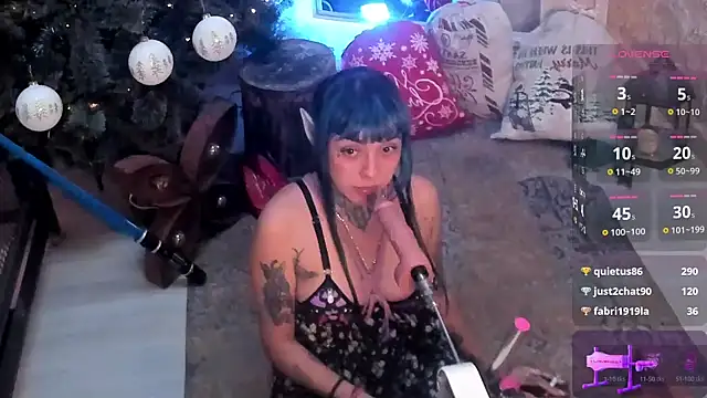 luxifer 666  online show from 24, 12, 2024