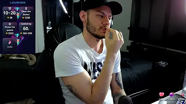 Snapshot of AceDKSR chatting on 28, 1, 2025 AceDKSR online show from 28, 1, 2025