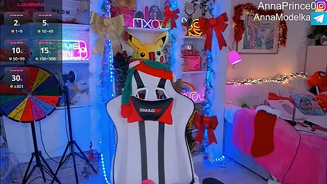 Anna Prince online show from 13, 1, 2025