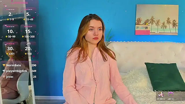 Eva  Lewis online show from 27, 2, 2025