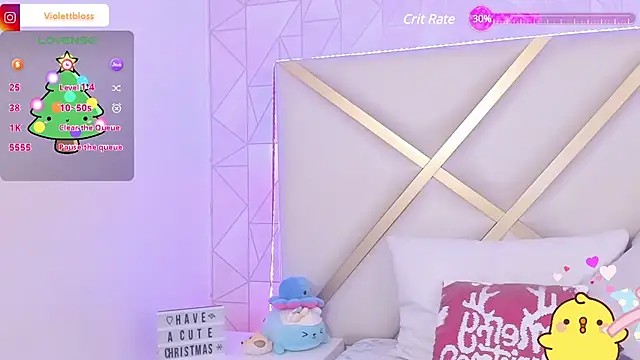 Violettbloss online show from 20, 12, 2024