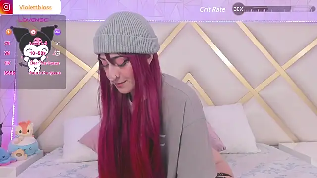 Violettbloss online show from 10, 1, 2025