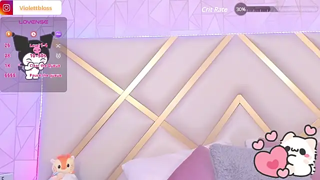 Violettbloss online show from 14, 1, 2025