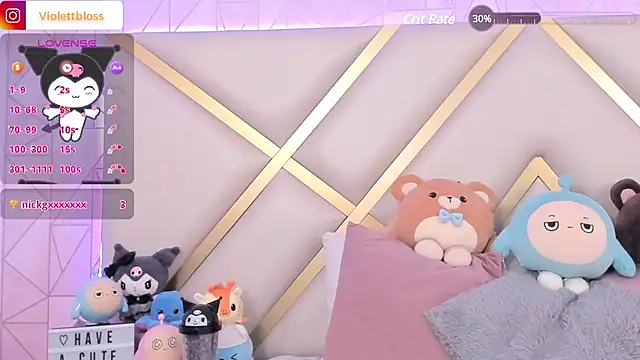 Violettbloss online show from 17, 1, 2025