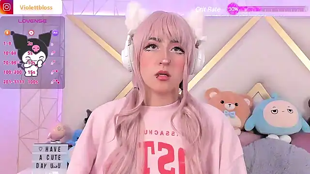 Violettbloss online show from 10, 2, 2025