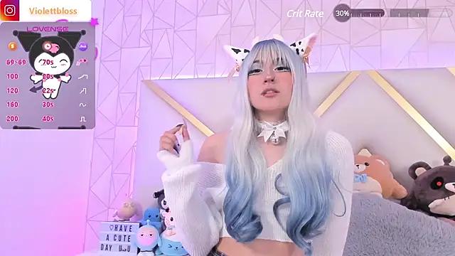 Violettbloss online show from 27, 2, 2025