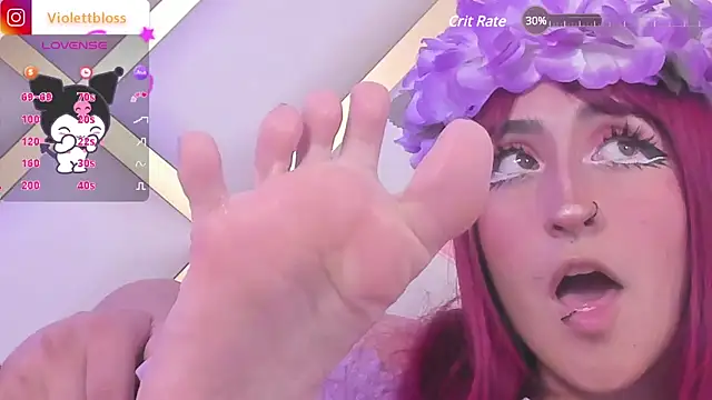 Violettbloss online show from 12, 3, 2025