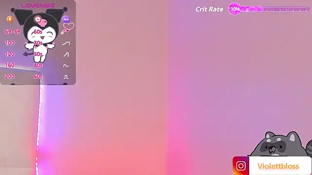 Violettbloss online show from 9, 9, 2025