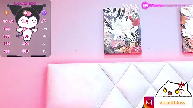 Violettbloss online show from 23, 9, 2025