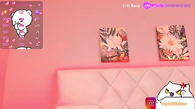 Violettbloss online show from 24, 9, 2025