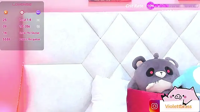 Violettbloss online show from 25, 9, 2025