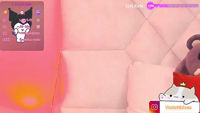 Violettbloss online show from 2, 10, 2025