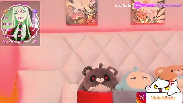 Violettbloss online show from 3, 10, 2025