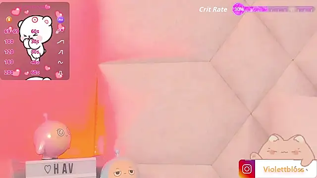 Violettbloss online show from 29, 10, 2025