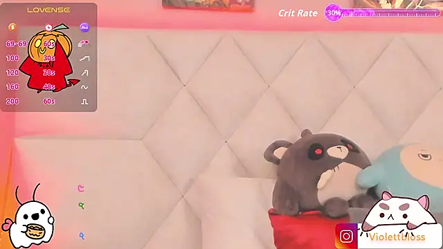 Violettbloss online show from 31, 10, 2025