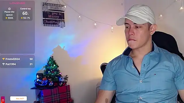 Alan hadid1 online show from 31, 12, 2024