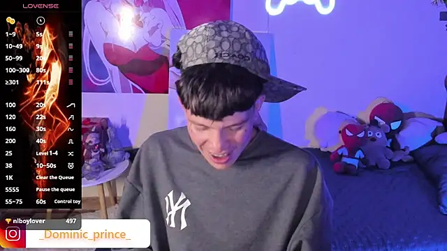 Snapshot of DominicPrince chatting on 28, 9, 2025 DominicPrince online show from 28, 9, 2025