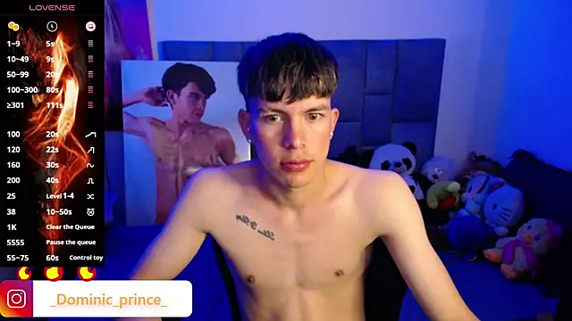 Snapshot of DominicPrince chatting on 4, 10, 2025 DominicPrince online show from 4, 10, 2025