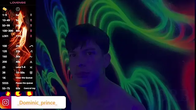 Snapshot of DominicPrince chatting on 12, 10, 2025 DominicPrince online show from 12, 10, 2025