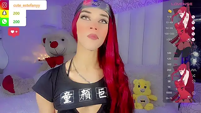 cute-estefany-19 online show from 22, 12, 2024