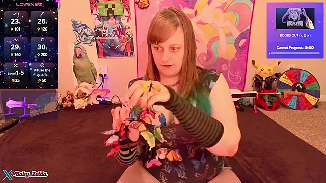 BabyZelda online show from 7, 12, 2024