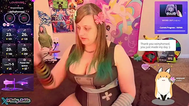 BabyZelda online show from 9, 12, 2024