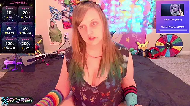 BabyZelda online show from 4, 3, 2025