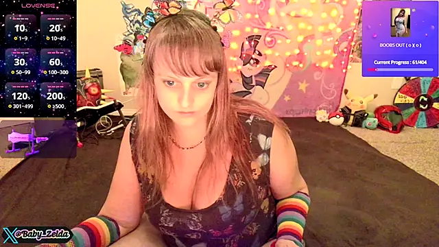 BabyZelda online show from 29, 11, 2025