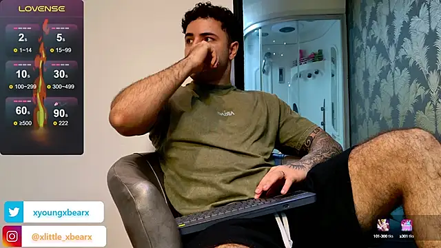 xlittle xbearx online show from 21, 2, 2025