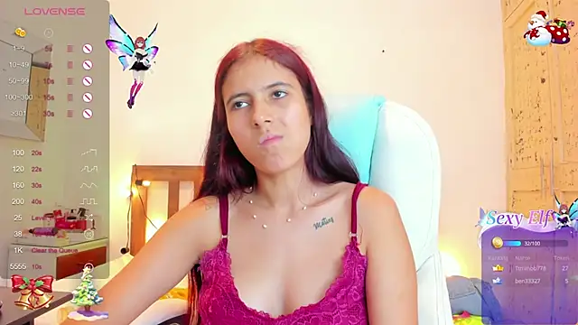 Snapshot of Dalila-1x chatting on 3, 12, 2024 Dalila-1x online show from 3, 12, 2024