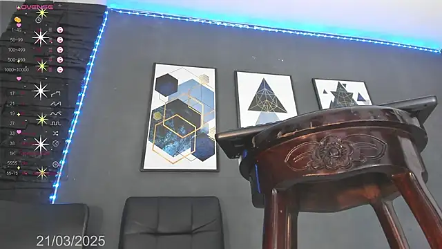 MystiqueTs online show from 21, 3, 2025