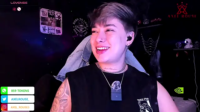 AxelRouse 1 online show from 13, 9, 2025