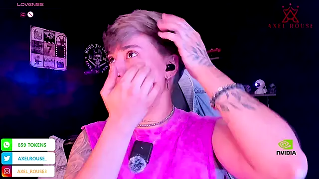 AxelRouse 1 online show from 14, 9, 2025