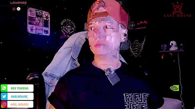 AxelRouse 1 online show from 17, 9, 2025