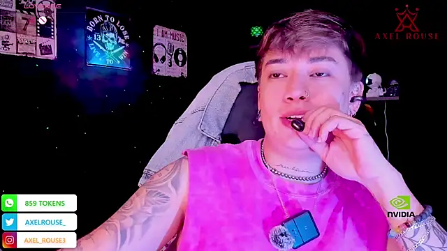 AxelRouse 1 online show from 18, 9, 2025