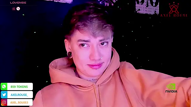 AxelRouse 1 online show from 19, 9, 2025