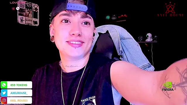 AxelRouse 1 online show from 19, 9, 2025