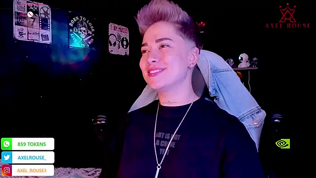 AxelRouse 1 online show from 24, 9, 2025