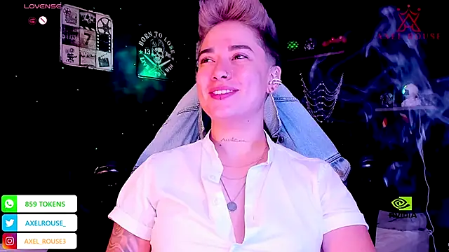 AxelRouse 1 online show from 27, 9, 2025