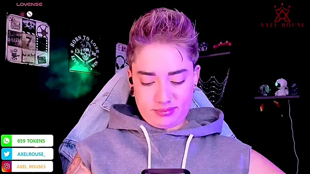 AxelRouse 1 online show from 4, 10, 2025